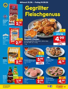 Grillfleisch im aktuellen Netto Marken-Discount Prospekt (Saarbrücken) Grillfleisch im Netto Marken-Discount Prospekt "Aktuelle Angebote" mit 63 Seiten (Saarbrücken)