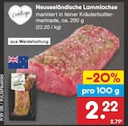 Neuseeländische Lammlachse Angebote von Lamb bei Netto Marken-Discount Saarlouis für 2,22 €