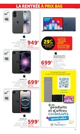 Promos IPhone dans le catalogue "LES PRIX BAS Spécial rentrée" de Hyper U IPhone en promo dans le catalogue Hyper U à la page 91