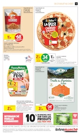 Promos Pizza dans le catalogue "34% EN AVANTAGE CARTE" de Intermarché Express Pizza en promo dans le catalogue Intermarché Express à la page 5