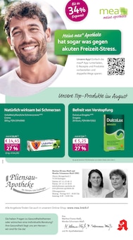 Aktueller mea - meine apotheke Prospekt "Unsere August-Angebote" für Esslingen (Neckar) Aktueller mea - meine apotheke Prospekt für Esslingen (Neckar) mit Seiten
