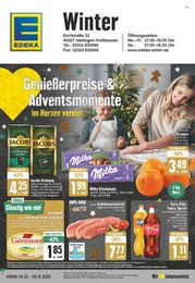 EDEKA Prospekt für Hattingen mit 24 Seiten EDEKA Prospekt für Hattingen: "Aktuelle Angebote", 24 Seiten, 04.12.2023 - 09.12.2023