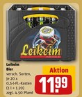 Bier im Angebot bei REWE in Rastatt Bier Angebote von Leikeim bei REWE Rastatt für 11,99 €