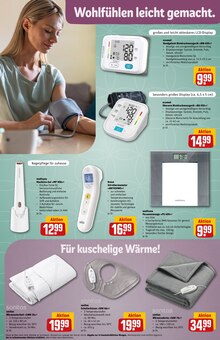 Personenwaage im REWE Prospekt "Dein Markt" mit 38 Seiten (Braunschweig)