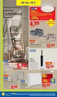 Fernsehsessel Angebot im Lidl Prospekt, gültig von 13.07.2026 bis 18.07.2026 Fernsehsessel Angebot im aktuellen Lidl Prospekt auf Seite 46