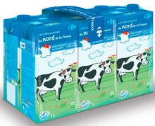 Carrefour Vanves - Lait U.H.T. demi-écrémé Promo Lait U.H.T. demi-écrémé dans le catalogue Carrefour "Maintenant et moins cher !" à Vanves