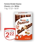 Kinder Bueno Classic bei GLOBUS im Lahnstein Prospekt für 2,22 €