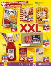 Tiefkühlkost im Netto Marken-Discount Prospekt in Münster Aktueller Netto Marken-Discount Prospekt mit Tiefkühlkost, "Aktuelle Angebote", Seite 16