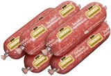 Zwiebelmettwurst im Angebot bei REWE in Niederkassel Zwiebelmettwurst Angebote von Strohwohl bei REWE Niederkassel für 1,99 €