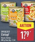 Eintopf von SPEISEZEIT für 1,79 € bei ALDI Nord im Angebot Eintopf von SPEISEZEIT im aktuellen ALDI Nord Prospekt