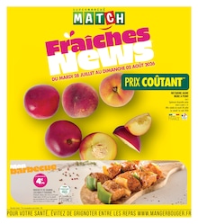 Catalogue Supermarchés Supermarchés Match en cours à Lille et alentours, Fraîches News, 4 pages, 28/07/2026 - 02/08/2026