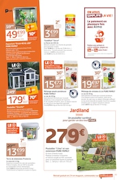 Promos Entretien Maison dans le catalogue "LES 12 J QUI BOURGEONNENT DE BONNES AFFAIRES !" de Jardiland à la page 11