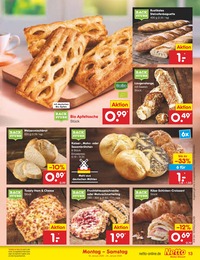 Bio Backwaren im Netto Marken-Discount Prospekt "Aktuelle Angebote" auf Seite 13