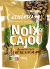 Noix de Cajou Aromatisées Poivre & Romarin - CASINO à 1,49 € dans le catalogue Géant Casino
