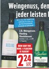 Riesling Rheinhessen Angebote von Weingenuss bei EDEKA Potsdam für 2,24 €