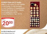 Platte mit 37 Sushis Angebote von Globus bei GLOBUS Siegen für 20,00 €