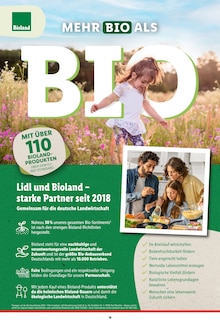 Bio Lebensmittel Angebot im aktuellen Lidl Prospekt auf Seite 18