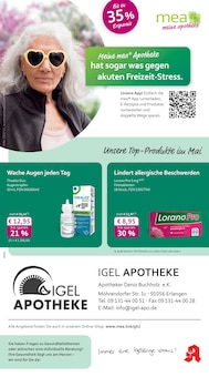 Aktueller mea - meine apotheke Prospekt "Unsere Mai-Angebote" Aktueller mea - meine apotheke Prospekt
