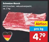 Schweine-Bauch für 4,79 € bei Netto Marken-Discount im Angebot Schweine-Bauch im aktuellen Netto Marken-Discount Prospekt