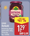 Rotkohl von Kühne im aktuellen ALDI Nord Prospekt für 1,29 €