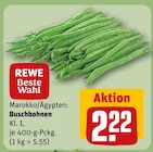 REWE Vechta - Buschbohnen Angebot im Prospekt Buschbohnen bei REWE im Vechta Prospekt für 2,22 €