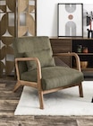 Fauteuil de salon Scott velours côtelé à 169,99 € dans le catalogue Maxi Bazar
