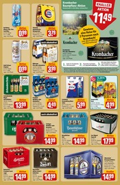 Krombacher im REWE Prospekt in Heidenheim Aktueller REWE Prospekt mit Krombacher, "Dein Markt", Seite 19