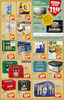 Krombacher im aktuellen REWE Prospekt (Heidenheim (Brenz)) Krombacher im REWE Prospekt "Dein Markt" mit 32 Seiten (Heidenheim (Brenz))