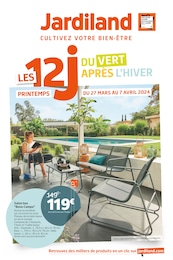 Catalogue Jardiland "Les 12j printemps" à Ribérac et alentours, 12 pages, 27/03/2024 - 07/04/2024