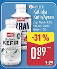 Kalinka-Kefir/Ayran von Müller für 0,89 € bei ALDI Nord im Angebot Kalinka-Kefir/Ayran von Müller im aktuellen ALDI Nord Prospekt