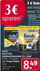 Maxi Pack Spülmaschinentabs oder -caps oder Power Pulver von Finish im aktuellen Rossmann Prospekt für 8,49 €