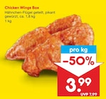 Chicken Wings Box im Angebot bei Netto Marken-Discount in Langenhagen Chicken Wings Box Angebote bei Netto Marken-Discount Langenhagen für 3,99 €
