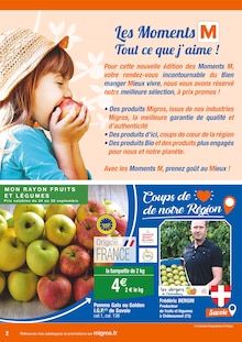 Prospectus Migros France à Thoiry, "Les Moments M", 32 pages de promos valables du 24/09/2024 au 06/10/2024