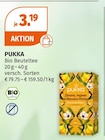 Bio Beuteltee von PUKKA im aktuellen Müller Prospekt