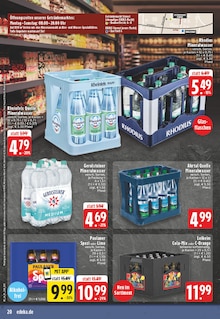 Bier im EDEKA Prospekt "Aktuelle Angebote" mit 30 Seiten (Eschweiler)
