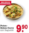 Puten-Kokos-Curry mit Baguette im Angebot bei E center in Karlsruhe Puten-Kokos-Curry mit Baguette Angebote bei E center Karlsruhe für 9,90 €