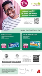 Aktueller mea - meine apotheke Apotheken Prospekt für Veringenstadt: Unsere Juni-Angebote mit 4} Seiten, 01.06.2025 - 30.06.2025