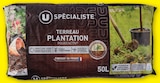 Terreau Plantation Spécialiste - U en promo chez Super U Perpignan à 13,98 €