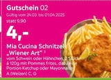 Mia Cucina SchnitzelGutschein „Wiener Art“ von  im aktuellen mömax Prospekt für 4,00 €