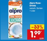 Aktuelles Nuss-Drinks Angebot bei Netto Marken-Discount in Bochum ab 1,99 €