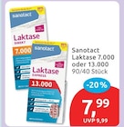 Laktase 7.000 von Sanotact für 7,99 € bei budni im Angebot Laktase 7.000 von Sanotact im aktuellen budni Prospekt