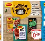 Fix im Angebot bei GLOBUS in Pirmasens Fix Angebote von Maggi bei GLOBUS Pirmasens für 0,49 €