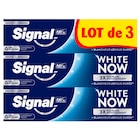 Dentifrice White Now "Lot de 3" - SIGNAL - Carrefour Dentifrice White Now "Lot de 3" - SIGNAL à 6,43 € dans le catalogue Carrefour