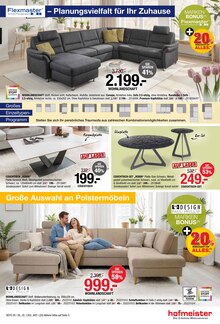 Sitzmöbel im hofmeister Prospekt "MACH' DIR DEIN ZUHAUSE SCHÖNER" mit 12 Seiten (Heilbronn)