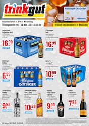 Bier im Trinkgut Prospekt in Mühldorf Aktueller Trinkgut Prospekt mit Bier, "Aktuelle Angebote", Seite 1