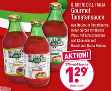 ALDI Nord Plettenberg - Gourmet Tomatensauce Gourmet Tomatensauce Angebot bei ALDI Nord Plettenberg im Prospekt "ALDI. Jeden Tag besonders - einfach ALDI."