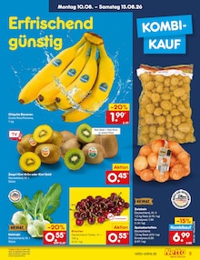 Bananen im Netto Marken-Discount Prospekt "Aktuelle Angebote" mit 63 Seiten (Pforzheim)
