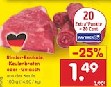 Rinder-Roulade Angebot in Pressig Rinder-Roulade im aktuellen Prospekt bei Netto Marken-Discount in Pressig