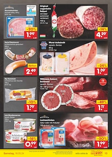 Würstchen im Netto Marken-Discount Prospekt "Aktuelle Angebote" mit 55 Seiten (Saarbrücken)