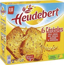 Casino Supermarchés Laventie - Biscottes 6 céréales Heudebert Promo Biscottes 6 céréales Heudebert dans le catalogue Casino Supermarchés "Priorité aux promos" à Laventie